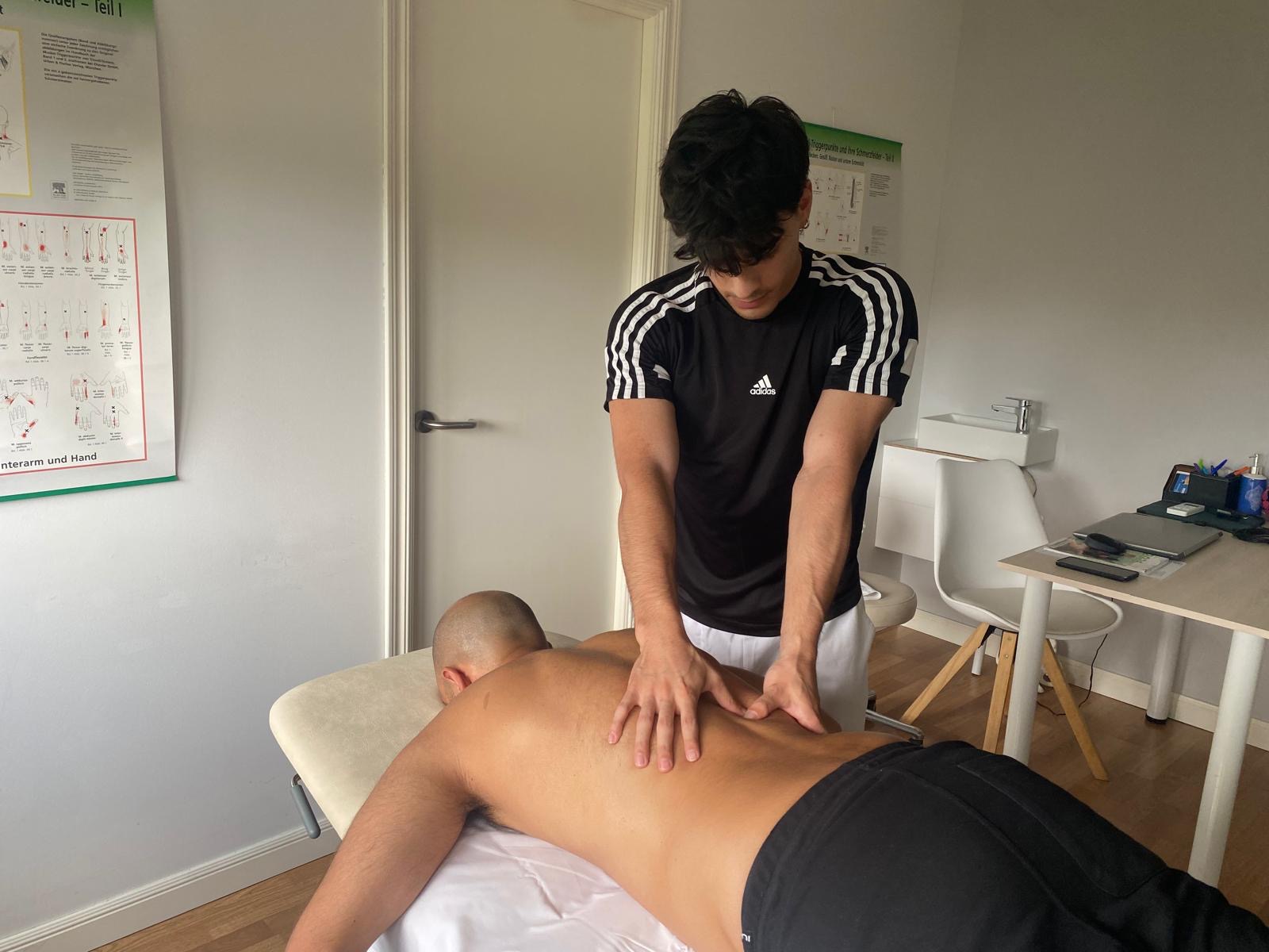 Terapia manual en zona lumbar